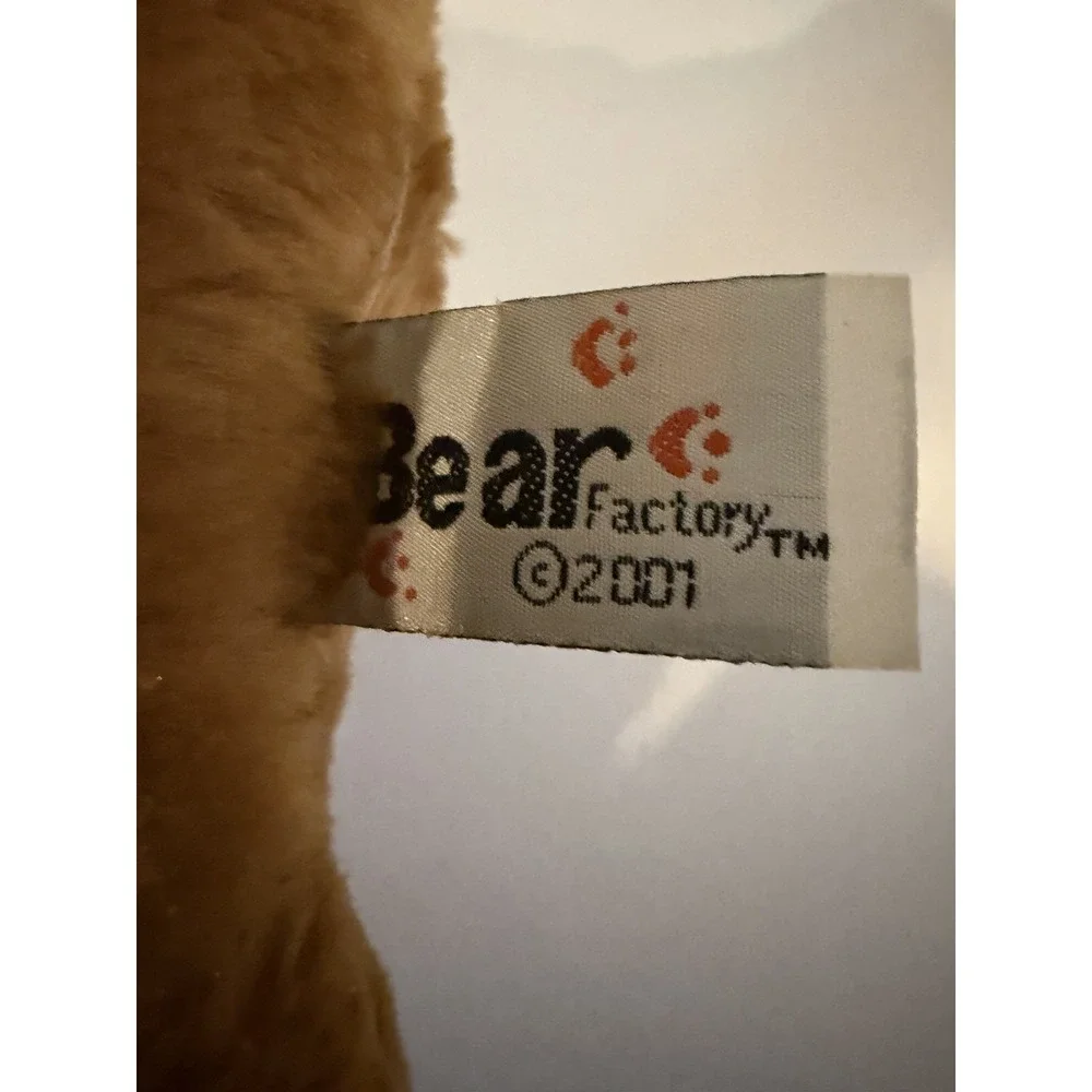 VTG The Bear Factory Lion Plush Stuffed Animal Toy Sitting Soft Cuddly‎ 14